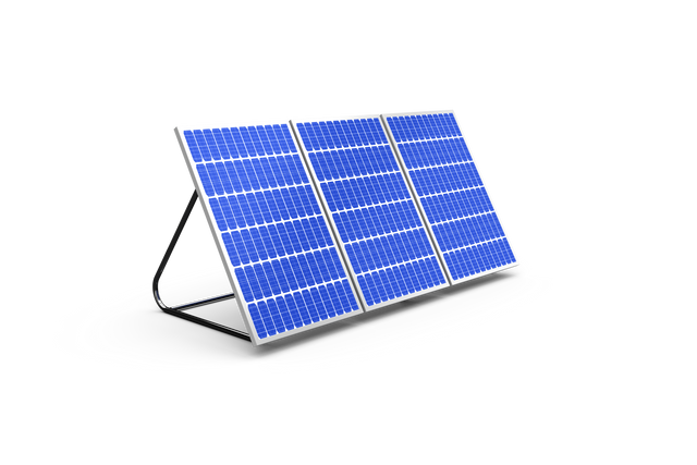 Transparent 3D Rendered Solar Panel on White Background - Download Free Stock Videos Pikwizard.com