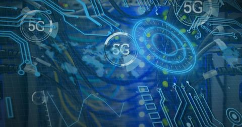 5G Technology and Global Data Connections Concept - Download Free Stock Images Pikwizard.com