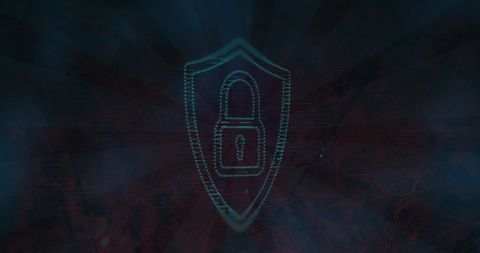 Futuristic Digital Network Security Concept with Shield Icon - Download Free Stock Images Pikwizard.com
