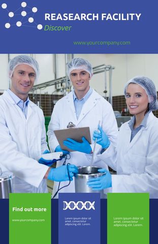 professional scientists conducting research in modern laboratory - Download Free Stock Templates Pikwizard.com