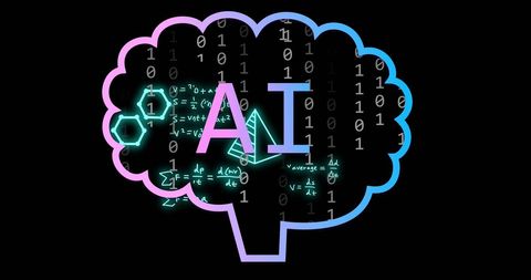 Artificial Intelligence Brain Concept with Data Integration - Download Free Stock Images Pikwizard.com