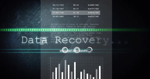 Futuristic Data Encryption with Cybersecurity Interface - Download Free Stock Images Pikwizard.com