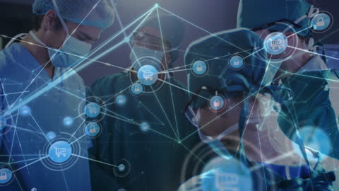 Conceptual Composite of Surgeons with Network Connections