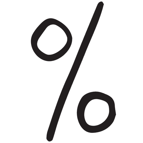 Black Hand-drawn Percent Symbol on Transparent Background - Download Free Stock Videos Pikwizard.com