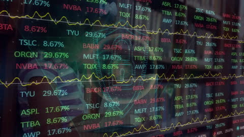 Flowing Digital Stock Market Data With Pricing Trends