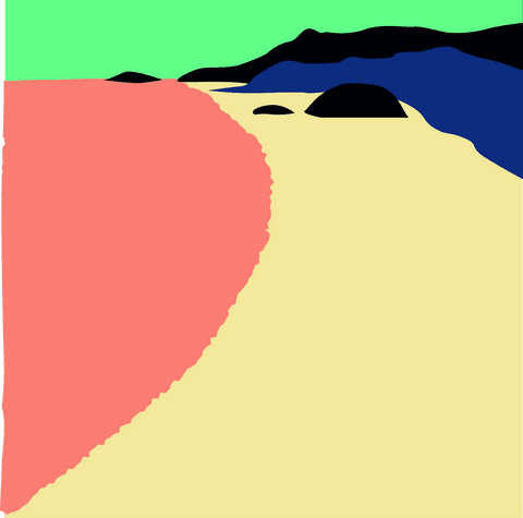 colorful vector landscape on transparent background for nature concepts - Download Free Stock Videos Pikwizard.com