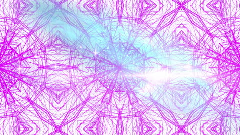 Vibrant Abstract Purple Geometric Pattern with Light Effects