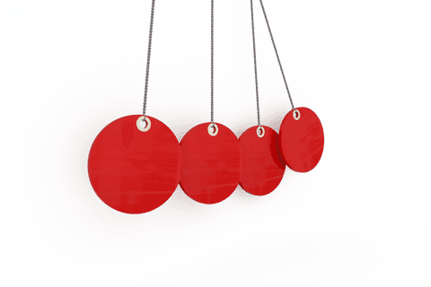 digital array of red circles on transparently layered background - Download Free Stock Videos Pikwizard.com