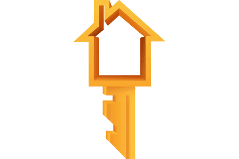 lemon house key vector on transparent background - Download Free Stock Videos Pikwizard.com