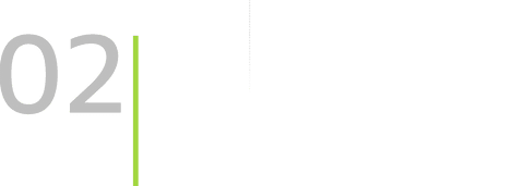 Transparent textured number illustration with gray and green accent