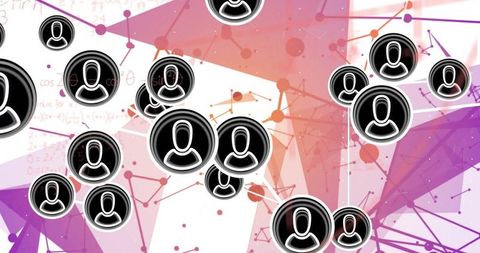 Digital Media Icons and Cybersecurity Conceptual Background - Download Free Stock Images Pikwizard.com