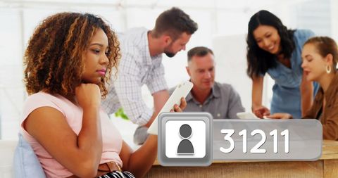 Diverse Team Collaboration and Social Media Engagement Concept - Download Free Stock Images Pikwizard.com
