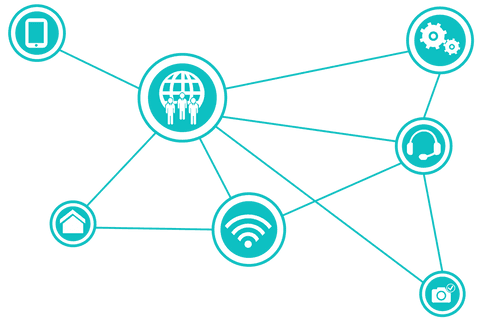 transparent network of digital connections illustration - Download Free Stock Videos Pikwizard.com