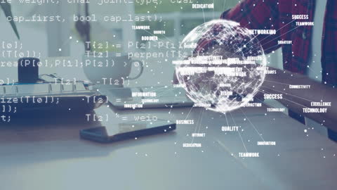 Global Connections Technology Concept with Data Overlay