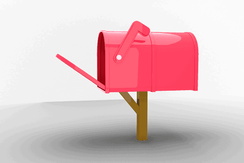 pink mailbox on transparent background for communication designs - Download Free Stock Videos Pikwizard.com