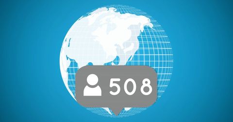 Global User Engagement and Social Connectivity Concept - Download Free Stock Images Pikwizard.com