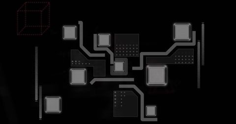 Futuristic Data Processing Network Visualization - Download Free Stock Images Pikwizard.com