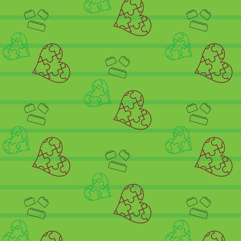 transparent hearts and puzzle graphics on green background - Download Free Stock Videos Pikwizard.com