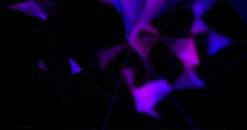 wispy 3d shapes floating in blue and purple gradient - Download Free Stock Images Pikwizard.com