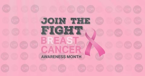 Breast Cancer Awareness Poster with Pink Ribbon - Download Free Stock Images Pikwizard.com