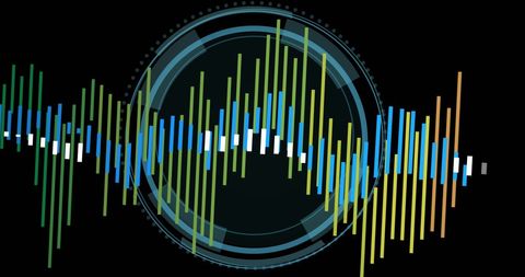 abstract cyber security data processing visualization - Download Free Stock Images Pikwizard.com