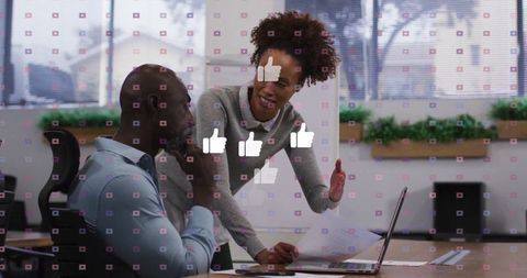 Dynamic Business Collaboration in Modern Office