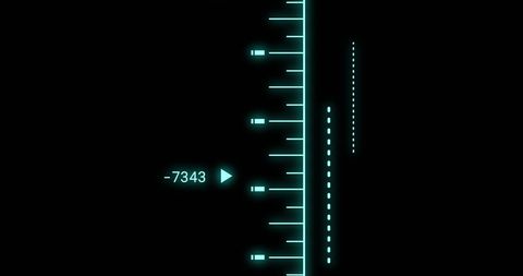 Data Processing Interface in Digital Blue