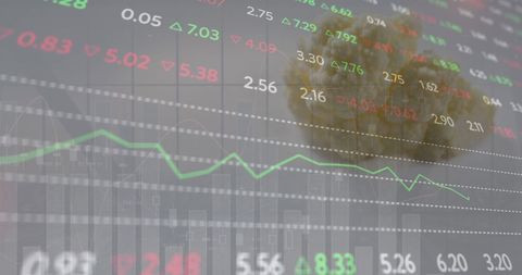 Creative Blend of Stock Market Grafana and Culinary Elements - Download Free Stock Images Pikwizard.com