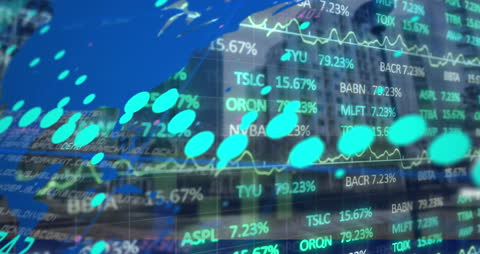 Dynamic Stock Market Animation with Global Concepts Overlay