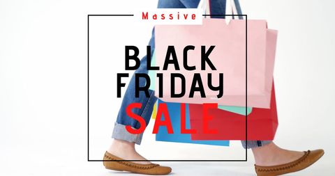 Black Friday Sale Promotional Announcement