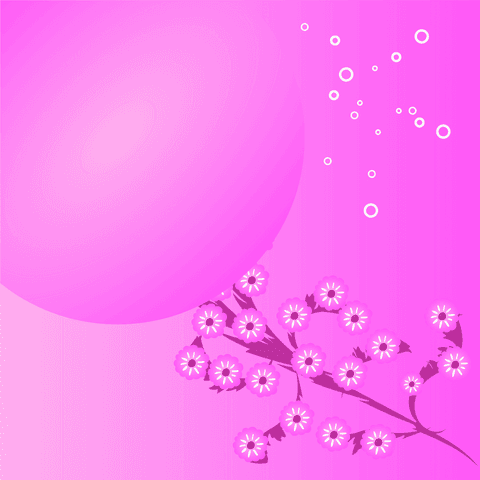 Pink and Purple Floral Abstract with Transparent Effect - Download Free Stock Videos Pikwizard.com
