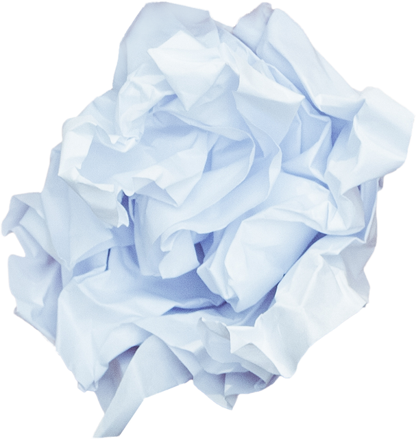 Crumpled White Tissue on Transparent Background Isolated - Download Free Stock Videos Pikwizard.com