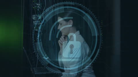 Cybersecurity Specialist Overcoming Data Challenges in High-Tech Environment