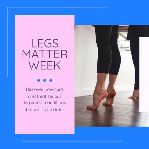 ballet dancers promoting leg care awareness week - Download Free Stock Templates Pikwizard.com