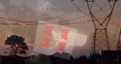 Smart Grid Concept with High-Voltage Power Lines and Data Interface