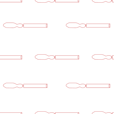 Seamless Pattern of Red Chisels on Transparent Background - Download Free Stock Videos Pikwizard.com