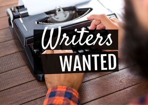 vintage typewriter writing recruitment banner - Download Free Stock Templates Pikwizard.com