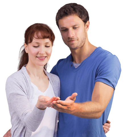 couple sharing unity transparent friendliness - Download Free Stock Videos Pikwizard.com