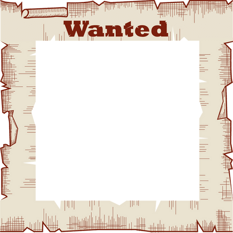 western styled wanted poster with torn edges transparent - Download Free Stock Videos Pikwizard.com