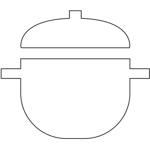 contemporary pot illustration on transparent background - Download Free Stock Videos Pikwizard.com