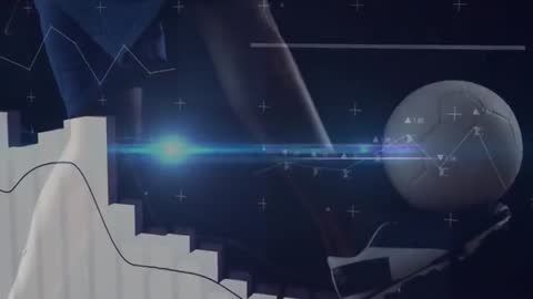 Soccer Player Kicking Ball with Dynamic Data Visualization