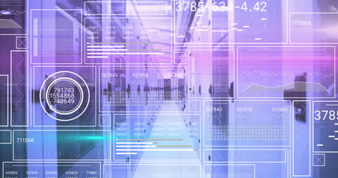 Data Analytics Visualization Over Server Room