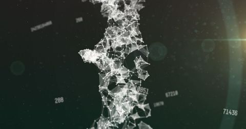 Abstract Digitized Network and Connections Concept - Download Free Stock Images Pikwizard.com