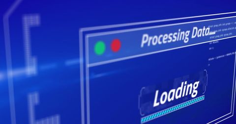 High-Tech Digital Data Processing Concept with Futuristic Interface - Download Free Stock Images Pikwizard.com