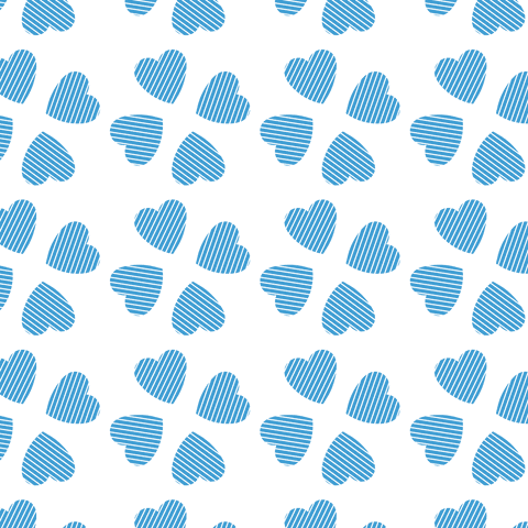 Pattern of Blue Hearts on Transparent Background for Design and Crafts - Download Free Stock Videos Pikwizard.com