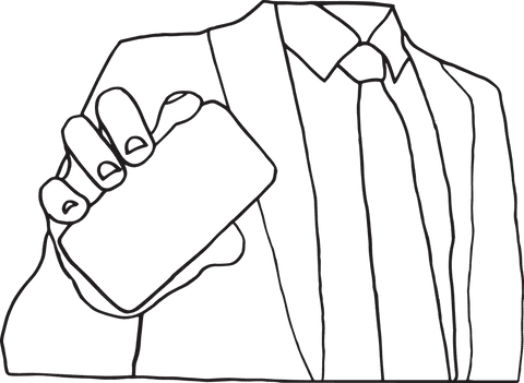 Transparent Businessman and Smartphone Silhouette Illustration - Download Free Stock Videos Pikwizard.com