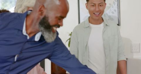 Festive Wedding Celebration with Joyous Greetings