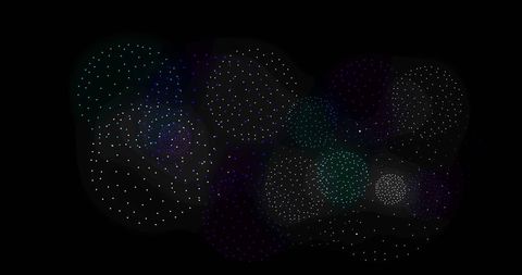 Digital Disco Ball and Fireworks for Celebration Concept - Download Free Stock Images Pikwizard.com