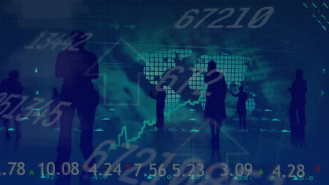 Global Business Analysis with Futuristic Data Interface