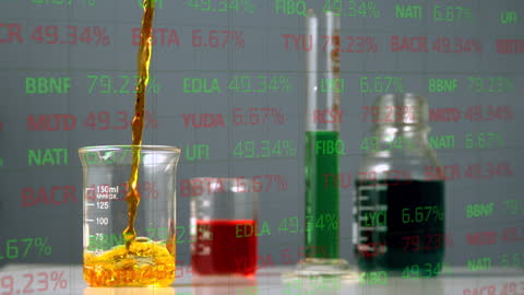 Stock Market Data and Science in Laboratory Setting